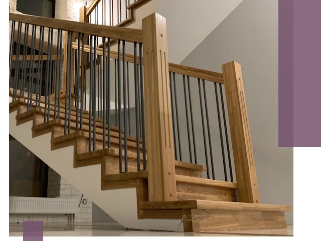 Реставрация деревянных и металлических лестниц в Майкопе