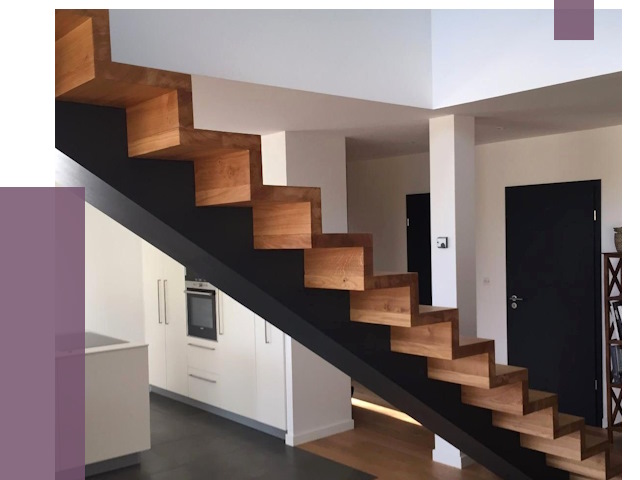 Изготовление деревянных лестниц в Майкопе от 85927 руб. | ПРОЛЁТ-Мкп