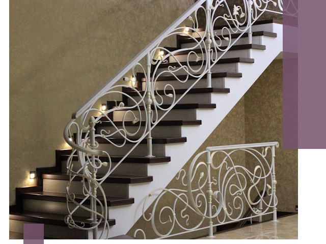 Кованые лестницы под ключ в Майкопе — изготовление и монтаж