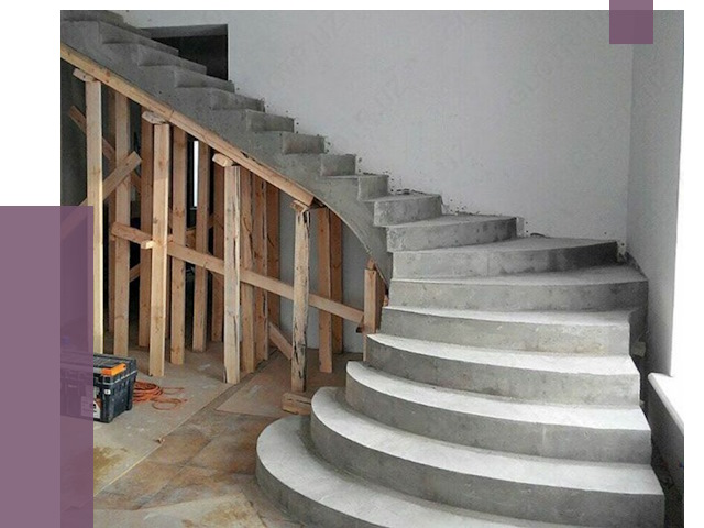 Изготовление бетонных лестниц под ключ в Майкопе от 19713 руб. | ПРОЛЁТ-Мкп