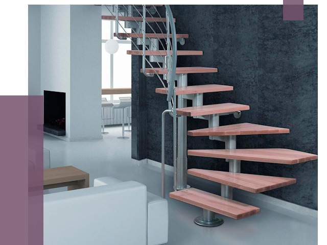 Модульные лестницы в Майкопе от 16680 руб. — купить в ПРОЛЁТ-Мкп