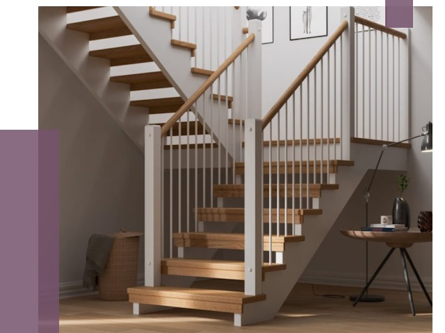 Маршевые лестницы в Майкопе от 37656 руб. — монтаж | ПРОЛЁТ-Мкп