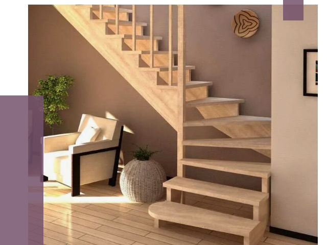 Изготовление Г-образных лестниц в Майкопе от 18702 руб. 