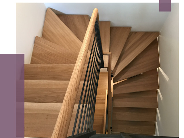 П-образные лестницы в Майкопе под ключ от 48018 руб. | ПРОЛЁТ-Мкп