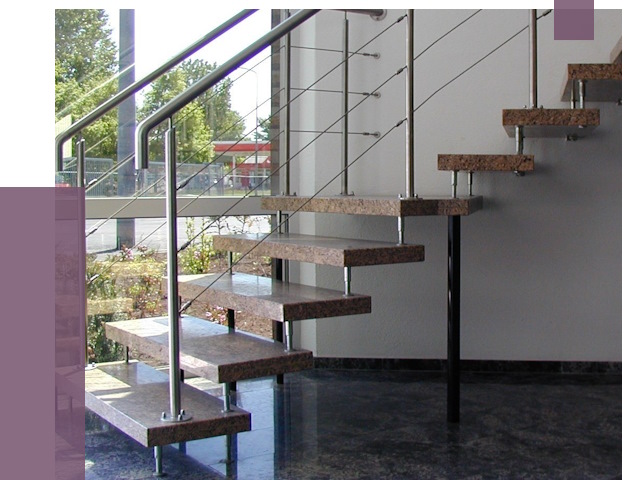 Лестницы на больцах в Майкопе от 7885 руб. под ключ | ПРОЛЁТ-Мкп