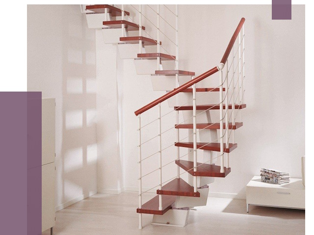 Изготовление лестниц на больцах в Майкопе от 9604 руб. | ПРОЛЁТ-Мкп