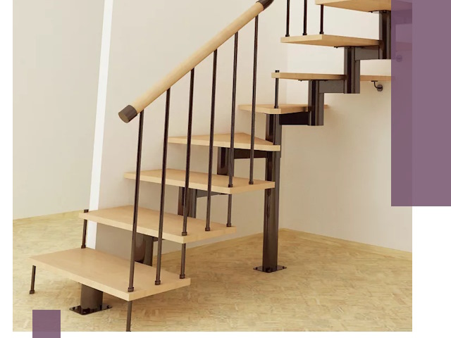 Монтаж лестниц на больцах в Майкопе — быстро и надежно