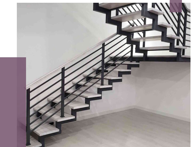 Лестницы на металлокаркасе под ключ в Майкопе от 12636 руб. | ПРОЛЁТ-Мкп