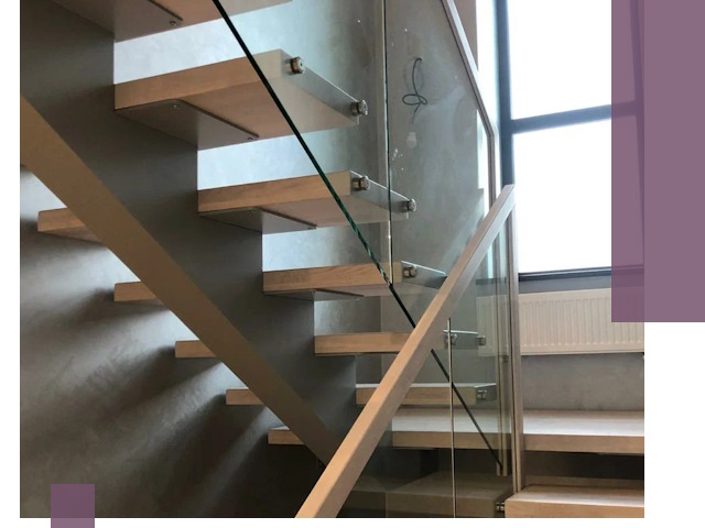 Изготовление лестниц на монокосоуре в Майкопе с монтажом и гарантией