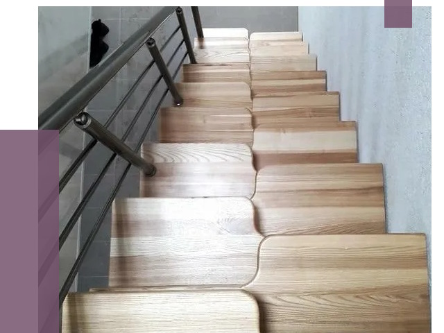 Лестницы гусиный шаг в Майкопе от 12889 руб. под ключ | ПРОЛЁТ-Мкп