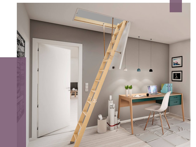 Чердачные лестницы в Майкопе — от 14405 руб. | ПРОЛЁТ-Мкп