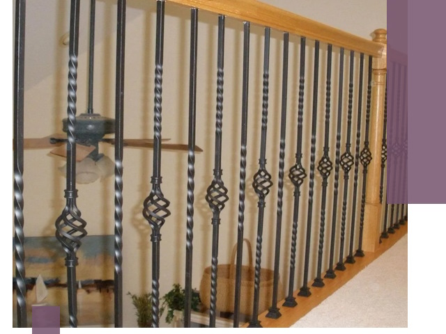 Изготовление и монтаж кованных перил в Майкопе под ключ