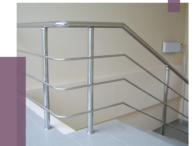 Алюминиевые перила в Майкопе от 6268 руб. под ключ | ПРОЛЁТ-Мкп