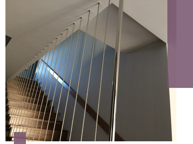 Тросовые перила под ключ в Майкопе — производство и монтаж