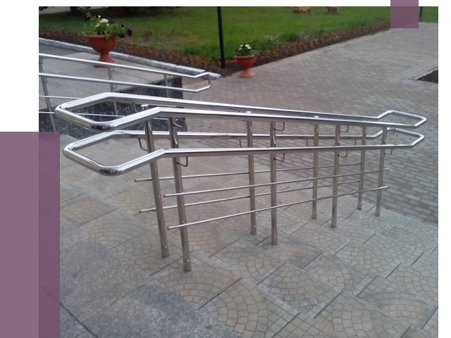 Перила для инвалидов в Майкопе от 7501 руб. под ключ | ПРОЛЁТ-Мкп