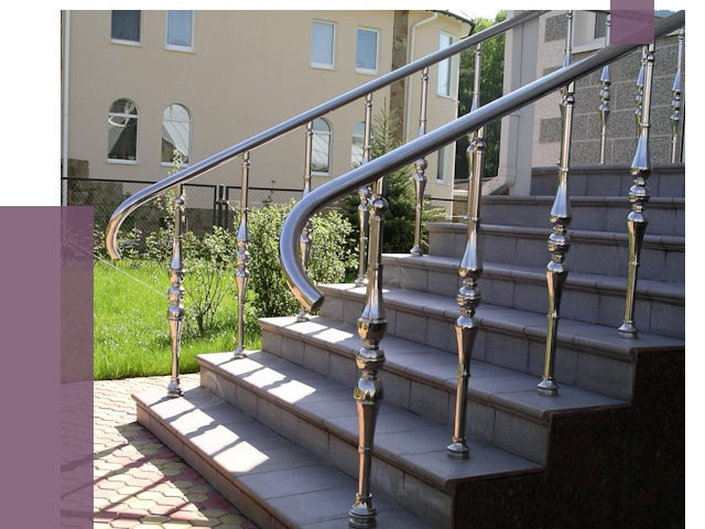 Перила для крыльца в Майкопе от 10614 руб. — монтаж ПРОЛЁТ-Мкп