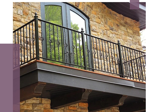 Балконные ограждения в Майкопе от 7936 руб. — купить | ПРОЛЁТ-Мкп