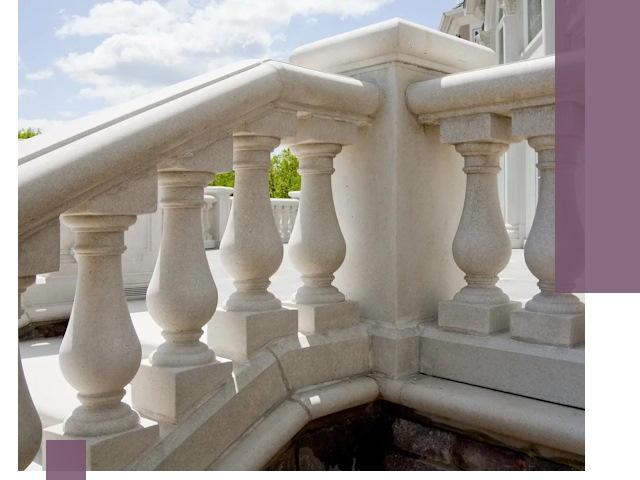 Балюстрады из металла и камня под ключ в Майкопе