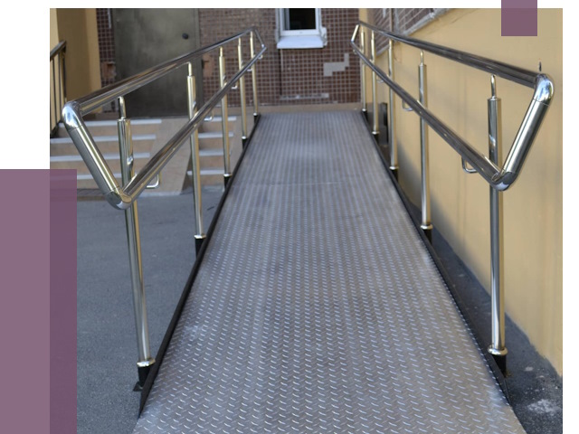 Пандусы в Майкопе от 12131 руб. — установка для инвалидов | ПРОЛЁТ-Мкп