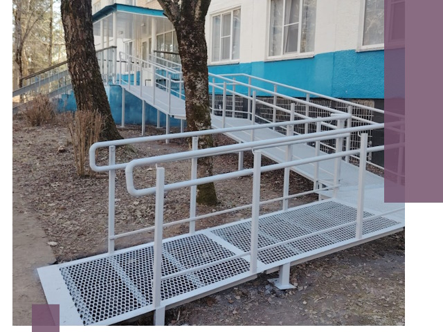 Пандусы под ключ в Майкопе: изготовление, монтаж и демонтаж