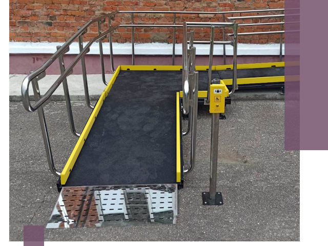 Изготовление наклонных пандусов для инвалидов в Майкопе