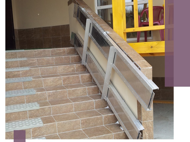 Откидные пандусы под ключ в Майкопе — монтаж и демонтаж