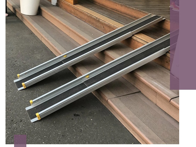 Телескопические пандусы под ключ в Майкопе — изготовление и монтаж