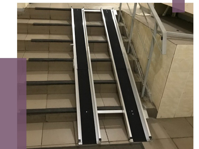 Установка пандуса в подъезд в Майкопе от 7885 руб. под ключ | ПРОЛЁТ-Мкп