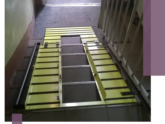 Профессиональный монтаж пандуса в подъезд в Майкопе