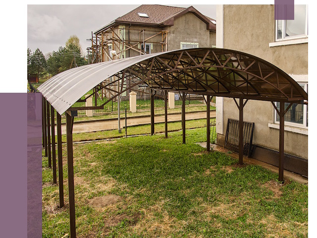 Демонтаж навесов в Майкопе от 4549 руб. — разборка и вывоз | ПРОЛЁТ-Мкп