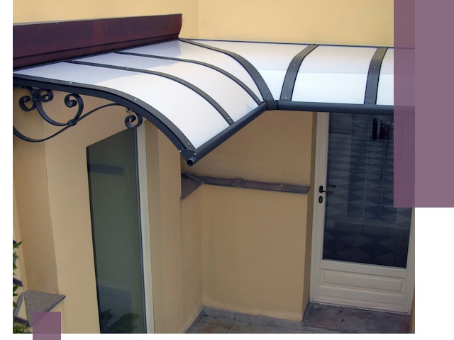 Монтаж козырьков любой сложности в Майкопе под ключ