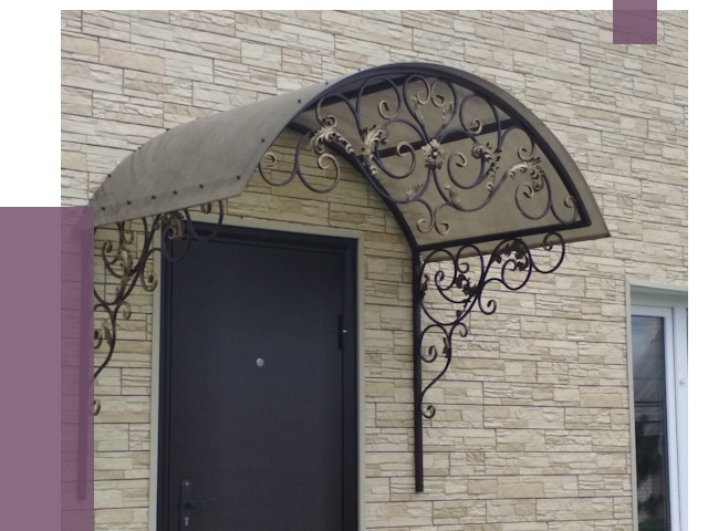 Ремонт козырьков в Майкопе от 7329 руб. | ПРОЛЁТ-Мкп