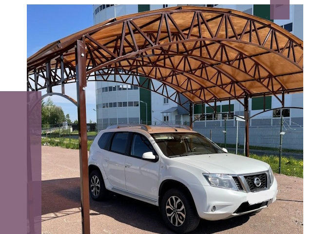 Недорогие навесы в Майкопе от 42458 руб. | ПРОЛЁТ-Мкп