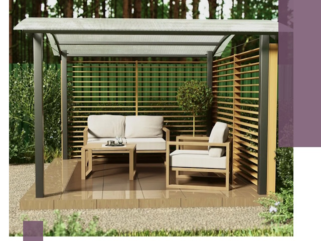 Навесы для дачи в Майкопе: изготовление, монтаж и демонтаж