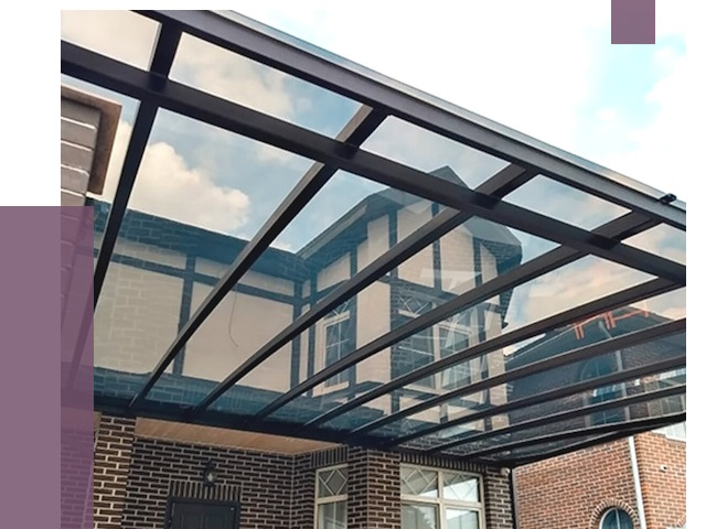 Навесы из поликарбоната в Майкопе от 8512 руб. под ключ — ПРОЛЁТ-Мкп