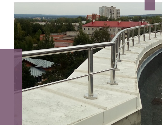 Парапеты и ограждения кровли в Майкопе от 4903 руб.