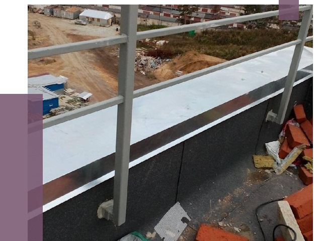 Монтаж парапетов в Майкопе от 4246 руб.  | ПРОЛЁТ-Мкп