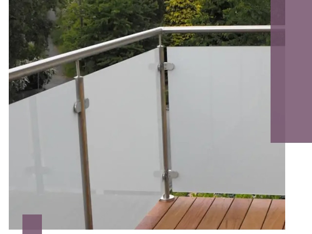 Алюминиевые парапеты для балконов и террас в Майкопе