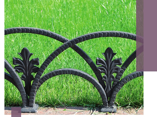 Декоративные металлические бордюры под ключ в Майкопе