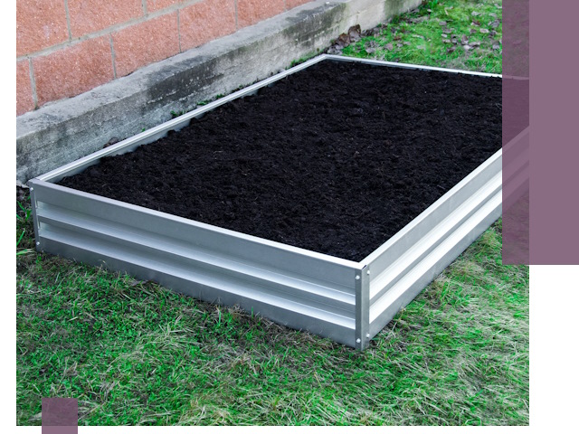 Металлические бордюры для грядок в Майкопе: прочность и аккуратность