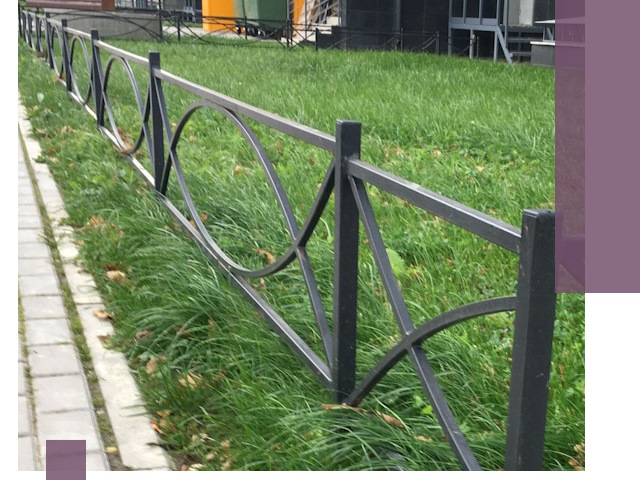 Газонные ограждения из металла в Майкопе — монтаж и продажа