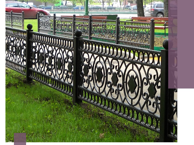 Секционные газонные ограждения под ключ в Майкопе