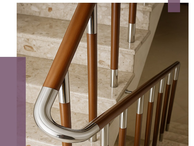 Монтаж поручней в Майкопе от 9604 руб. монтаж под ключ | ПРОЛЁТ-Мкп