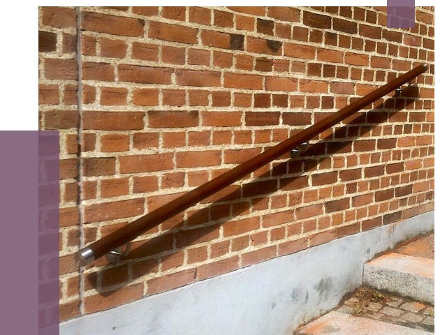 Изготовление пристенных поручней в Майкопе от 4397 руб. — ПРОЛЁТ-Мкп